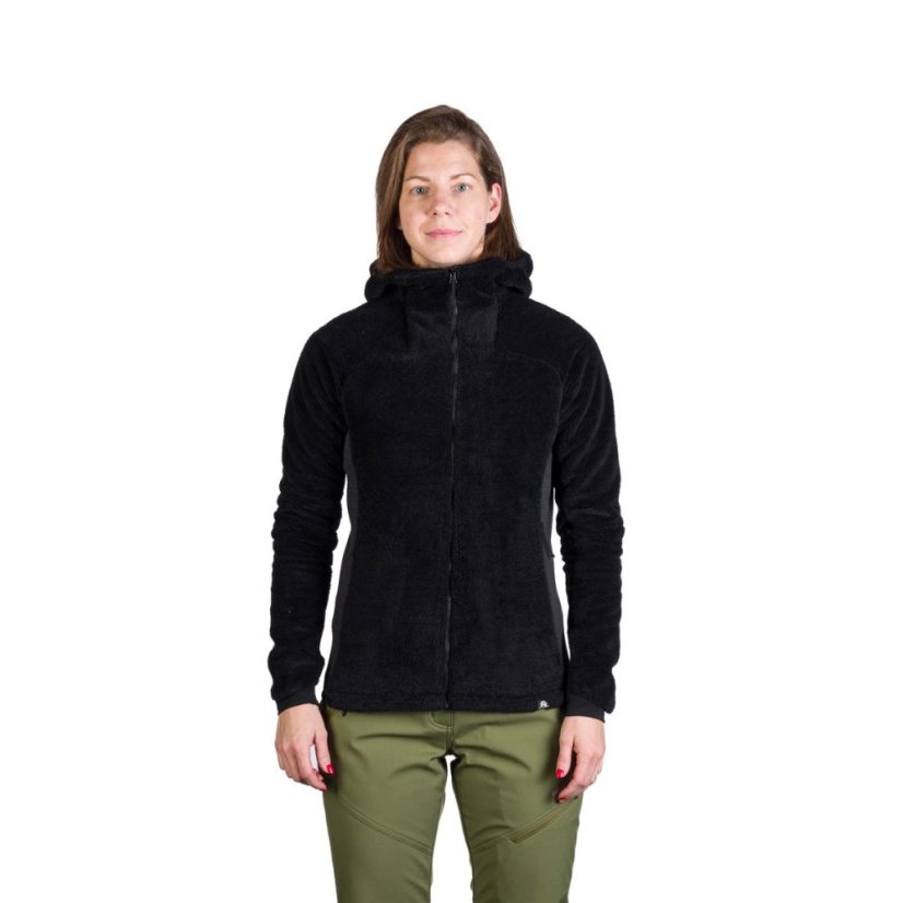 Northfinder Carlene Black / Black – mikina na modelke