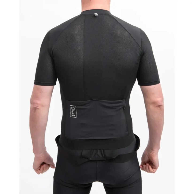 Fresh Trash Core Air Jersey Black - cyklo dres - Veľkosť: S