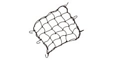 TOPEAK sieť na košík CARGO NET