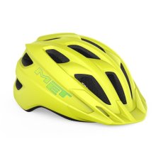 MET Crackerjack Lime – detská cyklistická prilba, bočný pohľad
