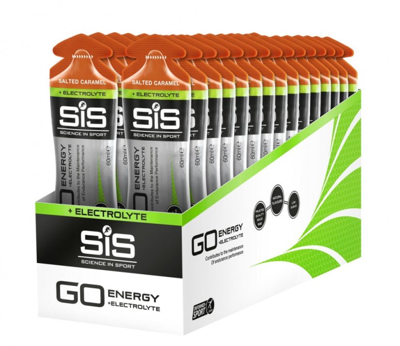 SiS gél Go ENERGY + Elektrolyte gél 60ml