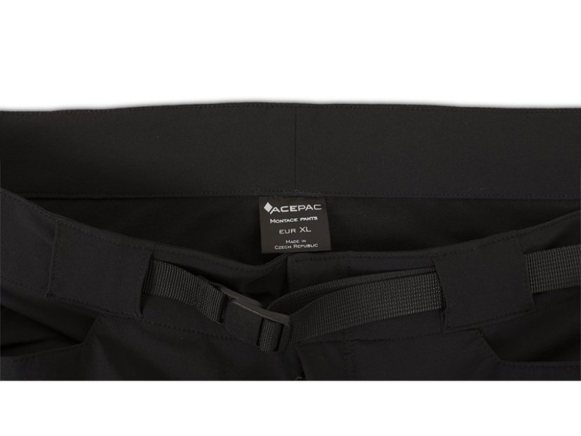 Acepac Montace Pants – Black – označenie českej výroby