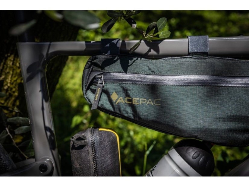 Acepac Triangle Frame Bag M MKIII - Farba: Sivá