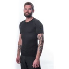 Sensor Merino Air pánske tričko Black na postave