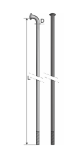 MACH1 Inox Plus – schéma nerezového špicu