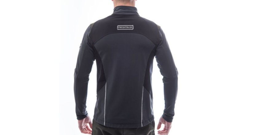 Fresh Trash Men's Cross Point Jacket - športová bunda - Farba: Grey / Olive / Black, Veľkosť: M