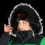 Dámska lyžiarska technická trendy zateplená bunda TAYLER - Farba: greenblack, Veľkosť: XS