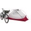 MSR Hubba Hubba Bikepack 1 – pohľad na stan a bicykel