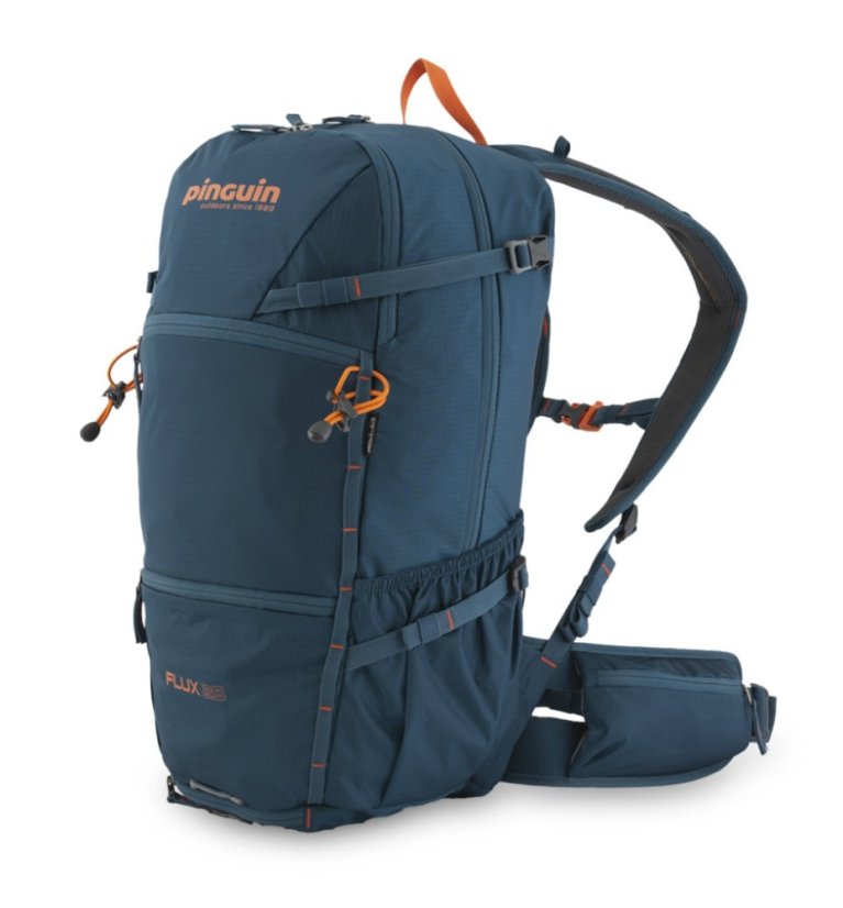 Pinguin Flux 25 Petrol – petrol variant cyklistického batohu 25 L