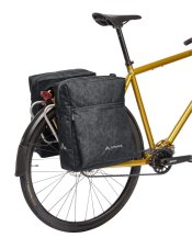 Vaude TwinZipper – dvojbrašňa upevnená na bicykli