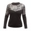 Fresh Trash | Escape Merino – dámske tričko s dlhým rukávom - Farba: Black/Zebra, Veľkosť: XL