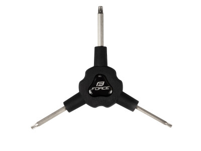 FORCE kľúč Y torx trojstranný T20/ T25/ T30, čierny