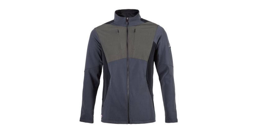 Fresh Trash Men's Cross Point Jacket - športová bunda - Farba: Grey / Olive / Black, Veľkosť: M