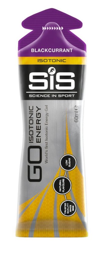SiS GO Isotonic ENERGY Gél 60ml - Čierne ríbezle / Blackcurrant