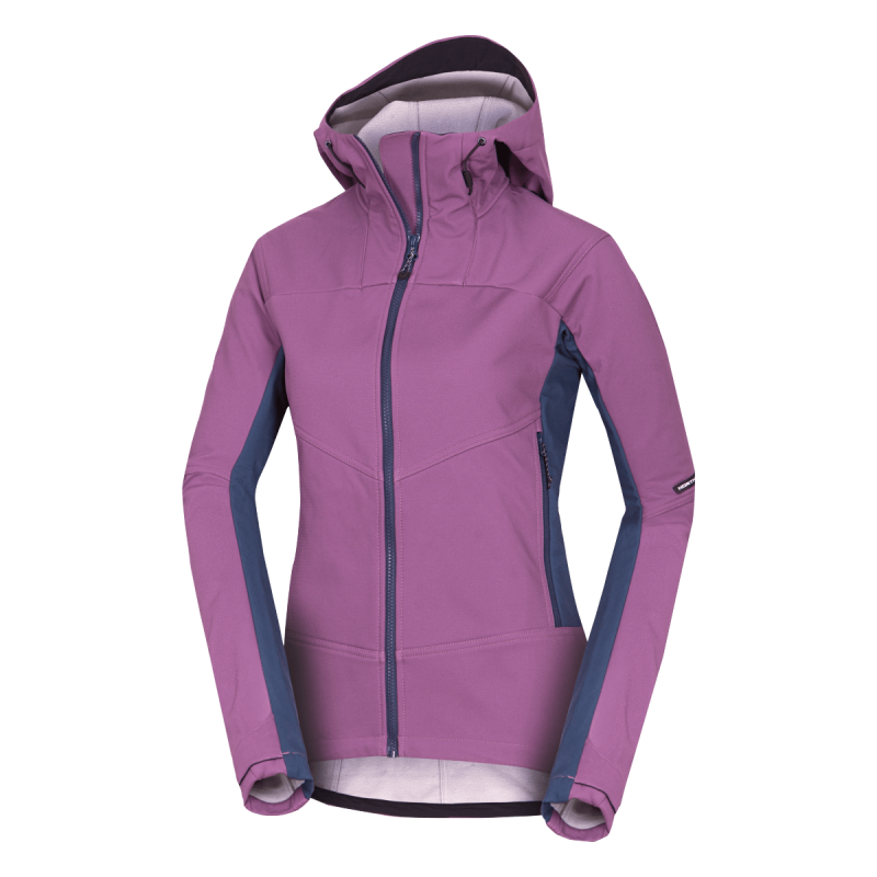 Northfinder Chandra Dark blue / Grape – samotná bunda spredu