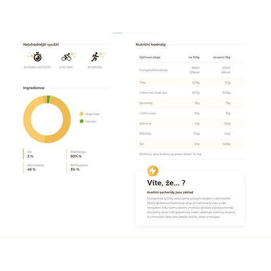 Chimpanzee | Energy Gel - Balenie: Mango