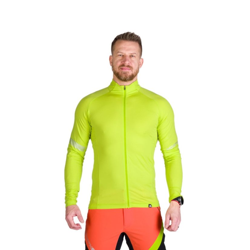 Bukovec I Lime green – mikina na modeli