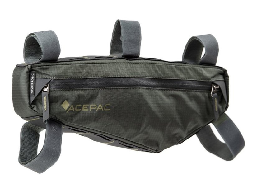 Acepac Triangle Frame Bag M MKIII - Farba: Sivá