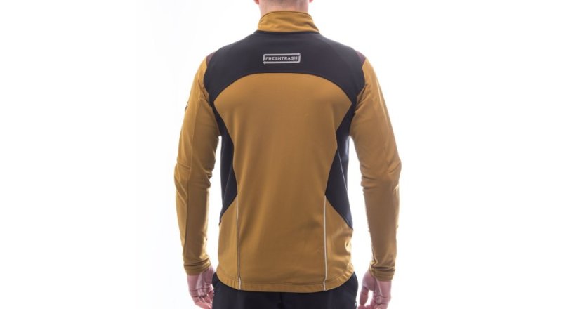 Fresh Trash Men's Cross Point Jacket - športová bunda - Farba: Grey / Olive / Black, Veľkosť: M
