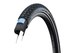 Schwalbe Marathon Plus Tour – rez plášťom a ochranná vrstva SmartGuard