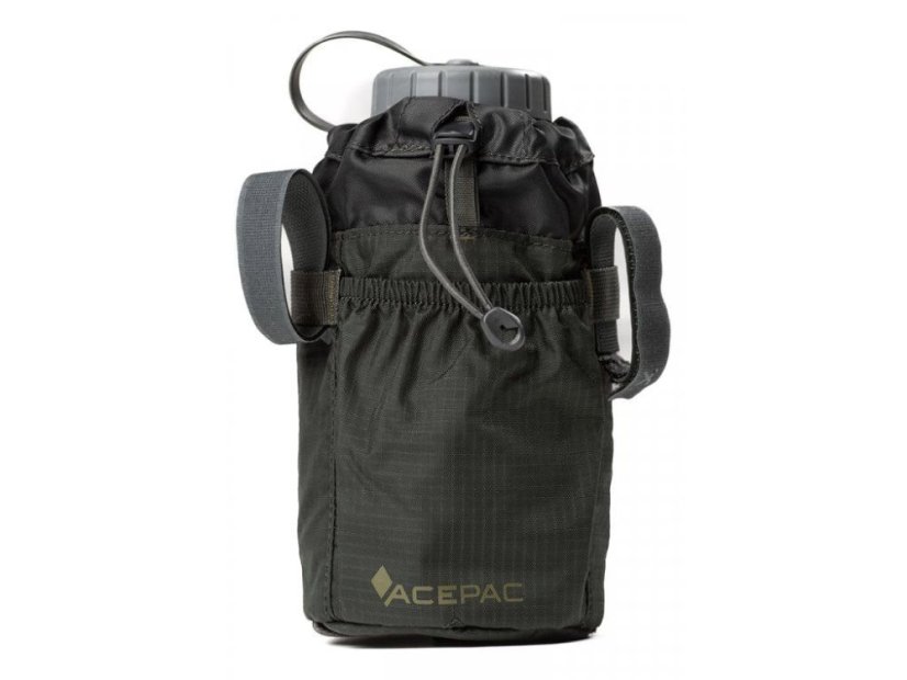 Acepac Fat Bottle Bag MKIII sivá – taška na širokú fľašu 1 L Acepac Fat Bottle Bag MKIII sivá – taška na širokú fľašu 1 L