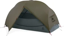MSR Hubba Hubba LT 1 Olive Night – otvorená predsieň a vchod