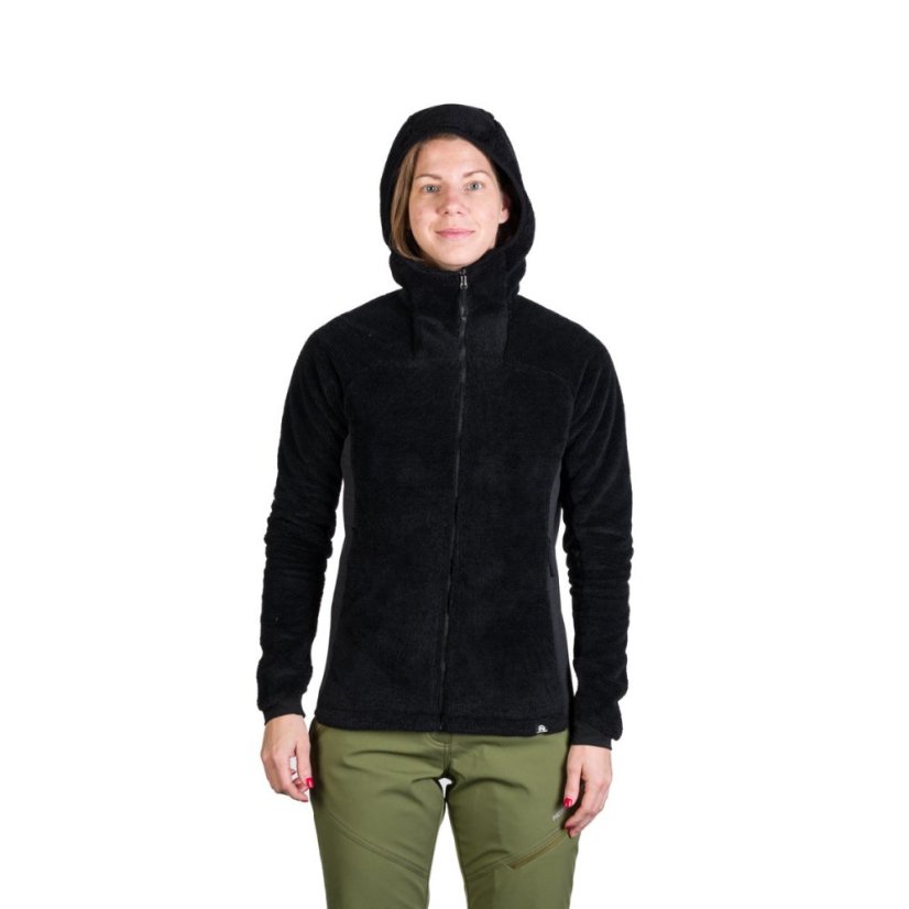 Northfinder Carlene Black / Black – mikina na modelke