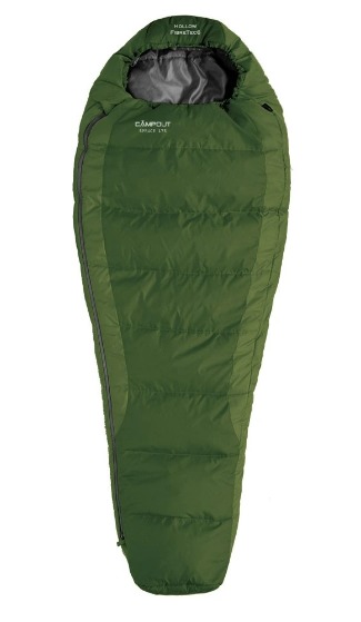 Campout | Spruce - Výška postavy: 175 cm, Strana zipsu: Pravá, Farba spacáku: Khaki