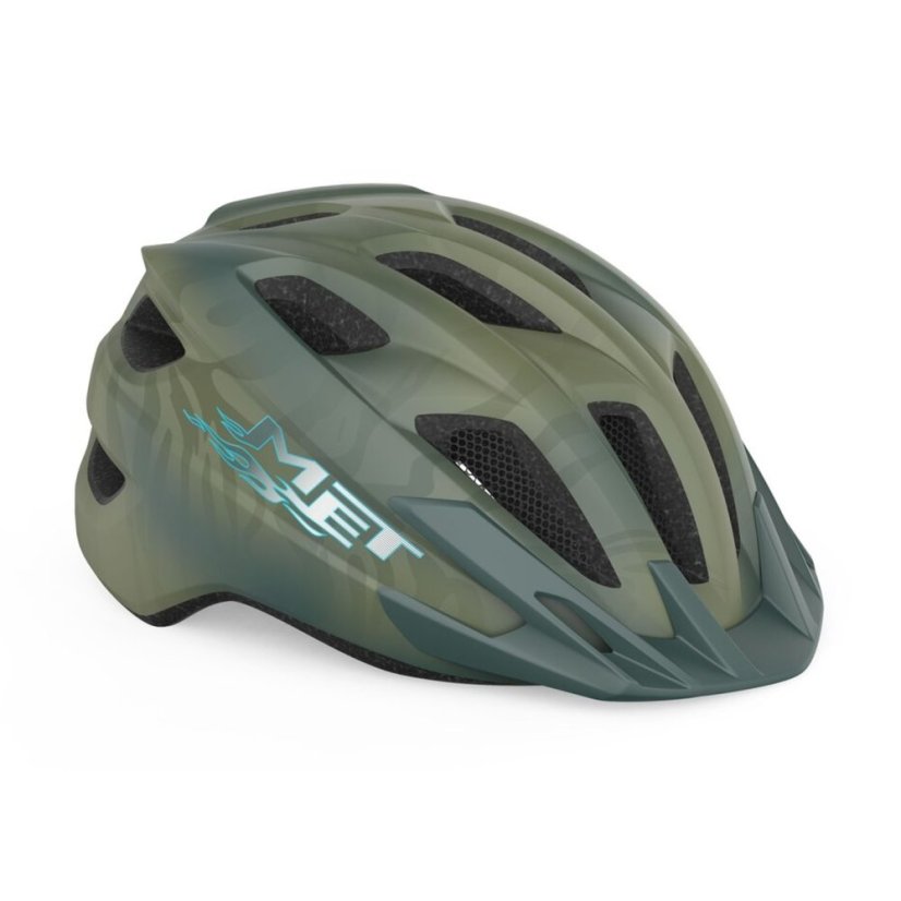 MET Crackerjack Green – detská cyklistická prilba 52–57 cm MET Crackerjack Green – detská cyklistická prilba 52–57 cm