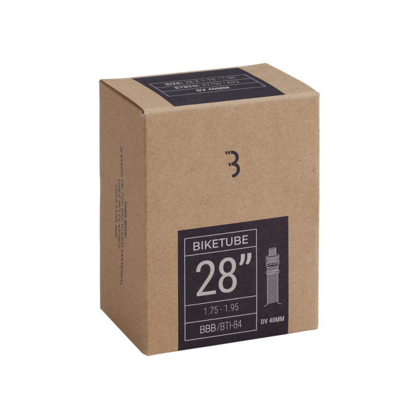 BBB BikeTube BTI-84 – 28 × 1,75–1,95″, Dunlop 40 mm, balenie BBB BikeTube BTI-84 – 28 × 1,75–1,95″, Dunlop 40 mm, balenie
