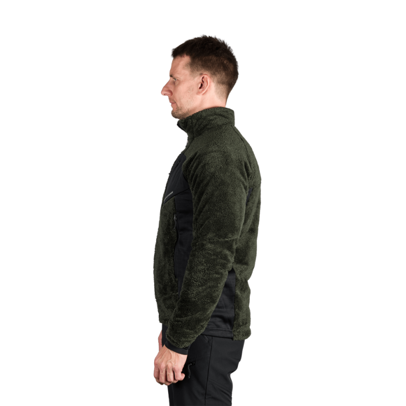 Northfinder Ludwik Black / Dark green – mikina na modeli