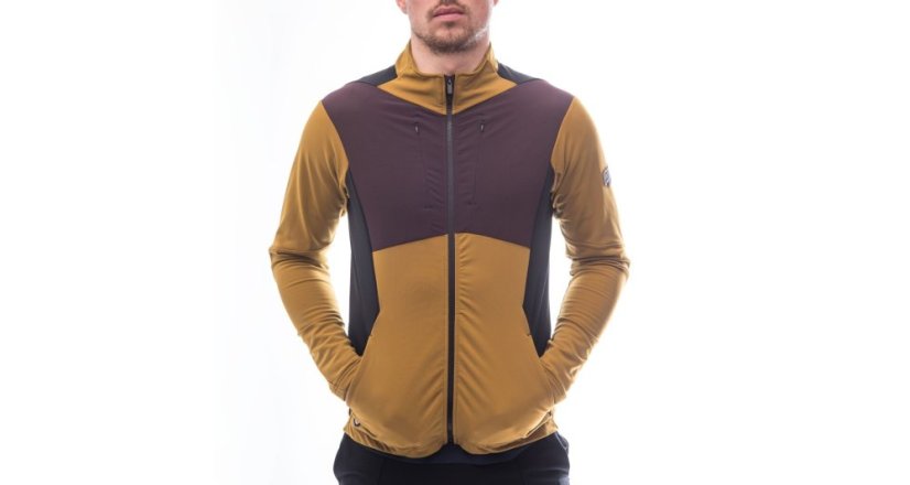 Fresh Trash Men's Cross Point Jacket - športová bunda - Farba: Grey / Olive / Black, Veľkosť: M