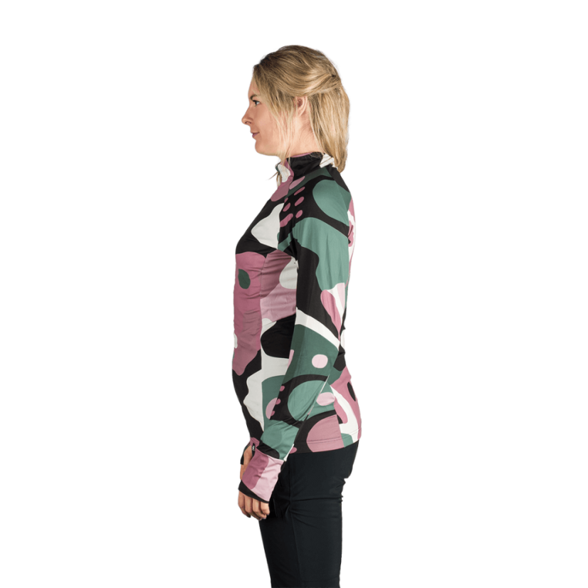 Northfinder Jamiya Alloverprint – mikina na modelke