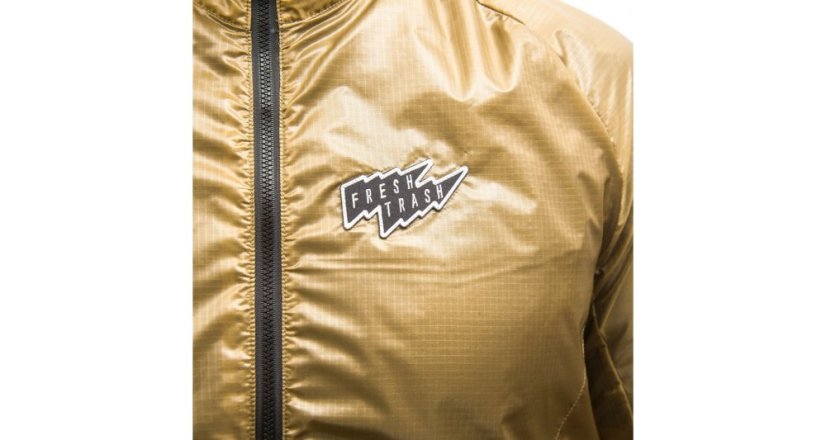Fresh Trash Men's Up Parachute Jacket - cyklo bunda - Farba: Salted Caramel, Veľkosť: M