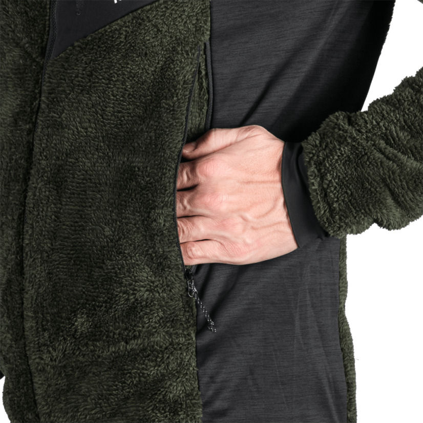 Northfinder Ludwik Black / Dark green – mikina na modeli