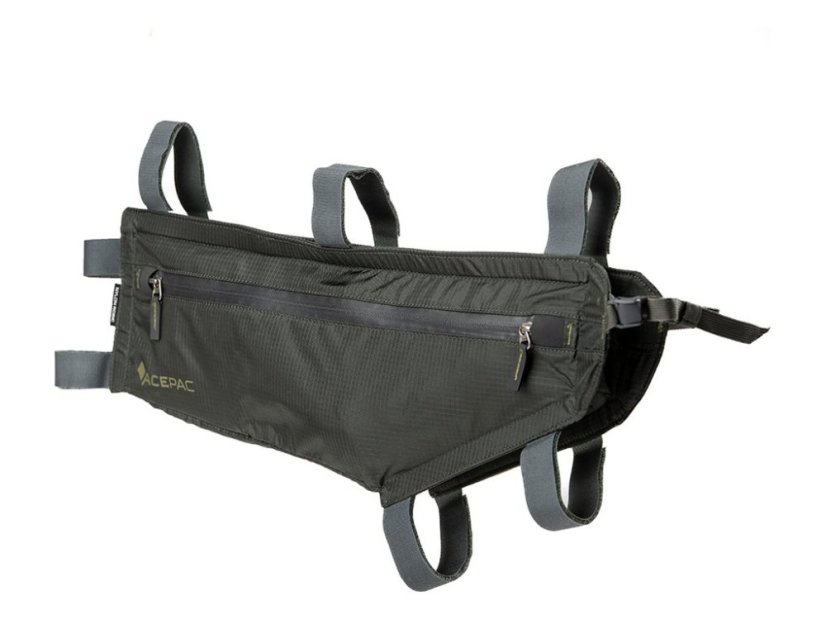 Acepac Zip Frame Bag L MKIII - Farba: Sivá