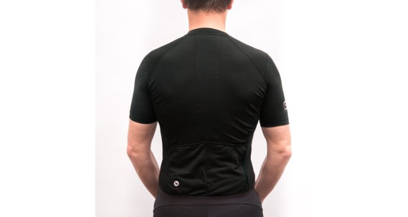 Fresh Trash Men's Lite Merino Evo Jersey - cyklo dres - Farba: True Black, Veľkosť: L