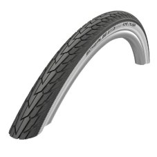 Pl᚝ ROAD CRUISER (28/32-630) 27x1 1/4 K-Guard 50EPI 550g Biely bok  Green