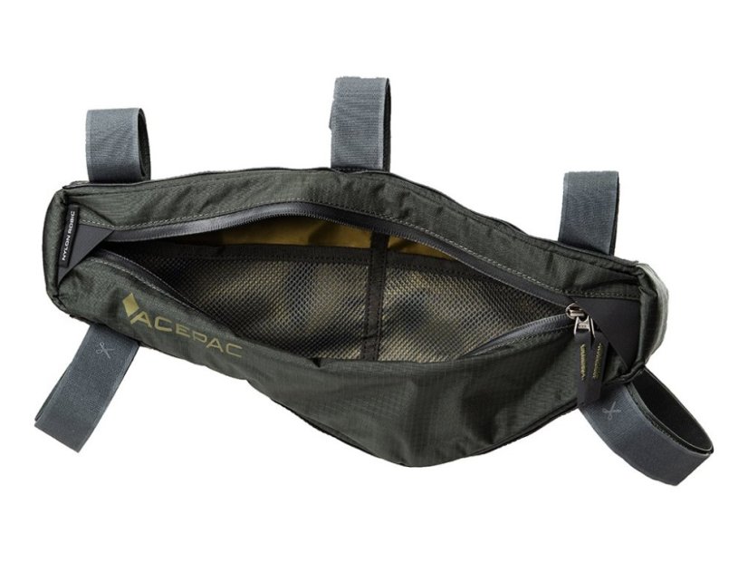 Acepac Triangle Frame Bag M MKIII - Farba: Sivá