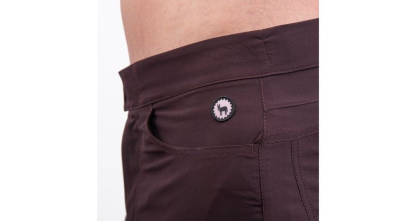 Fresh Trash Men's Rider Evo Shorts - cyklo šortky - Farba: Port Red, Veľkosť: M
