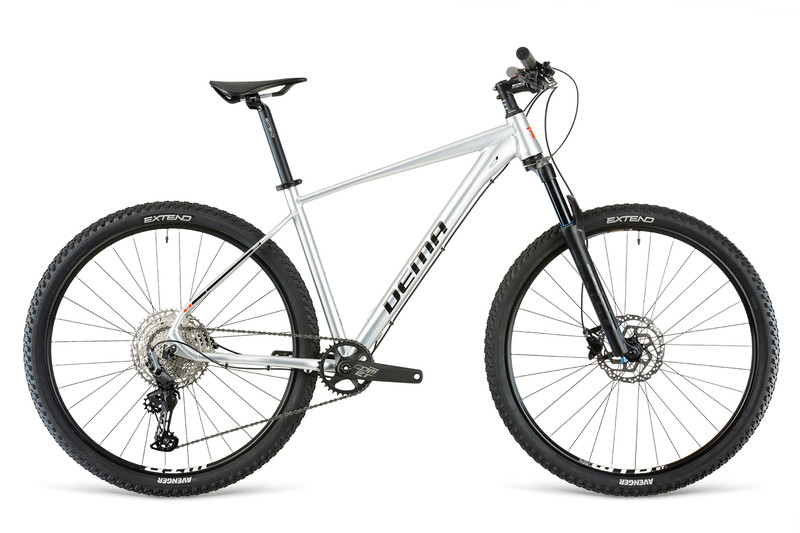 DEMA bicykel Energy 11 brushed metal-black - Veľkosť rámu: L/19