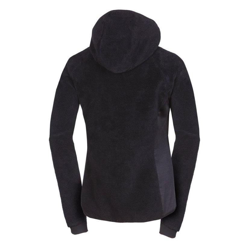 Northfinder Carlene Black / Black – mikina zozadu bez modelky