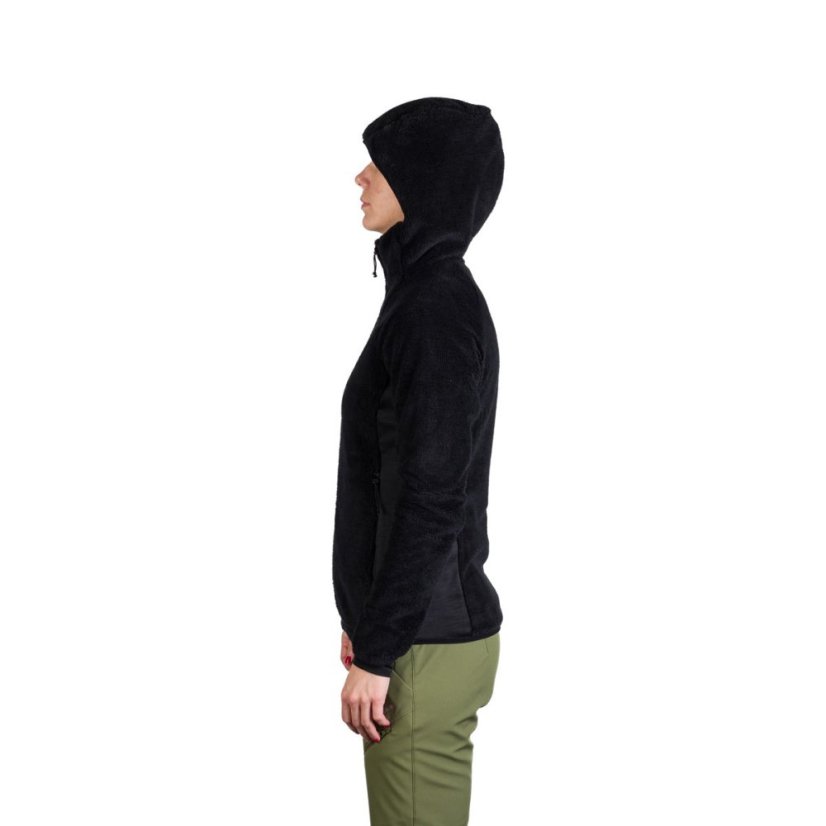 Northfinder Carlene Black / Black – mikina na modelke