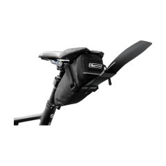 Kapsička MUD L podsedlová 0,9L s blatníkom čierna Velcro