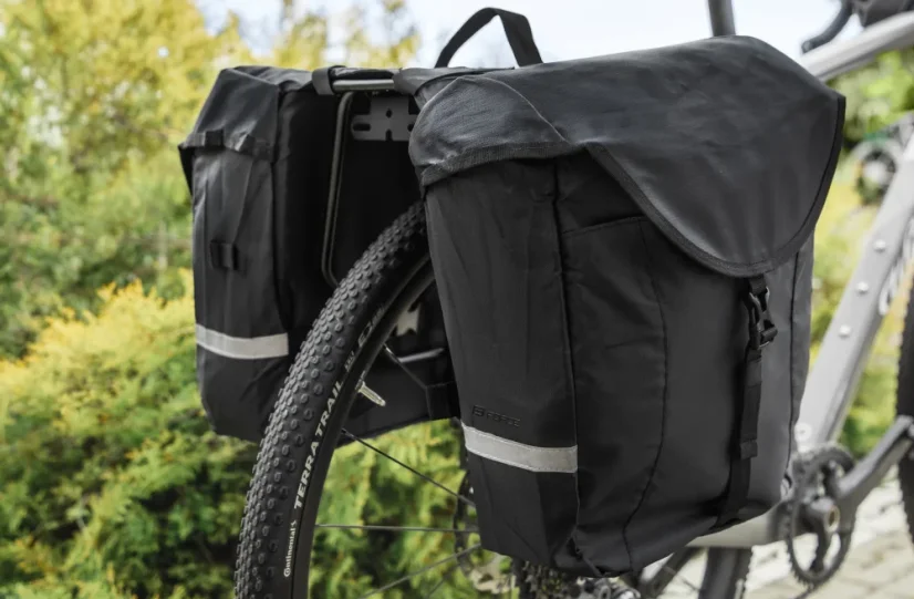 FORCE HAUL – detail bočnej tašky na bicykli