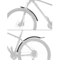 FORCE 26–28" sada blatníkov na bicykel s predĺženým zadným blatníkom