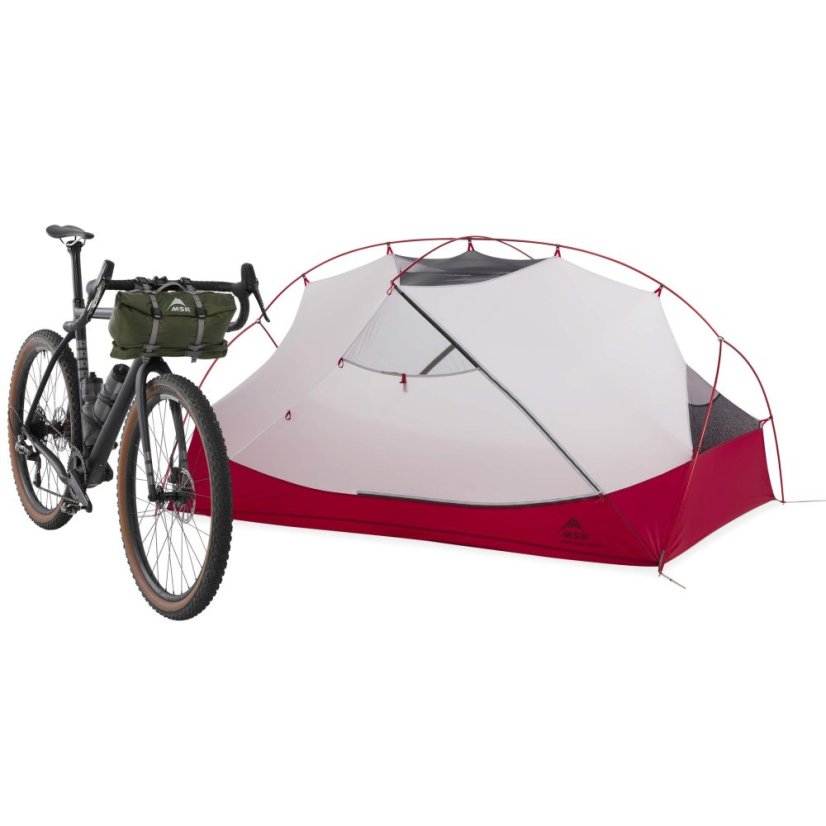 MSR Hubba Hubba Bikepack 2 – stan pri bicykli