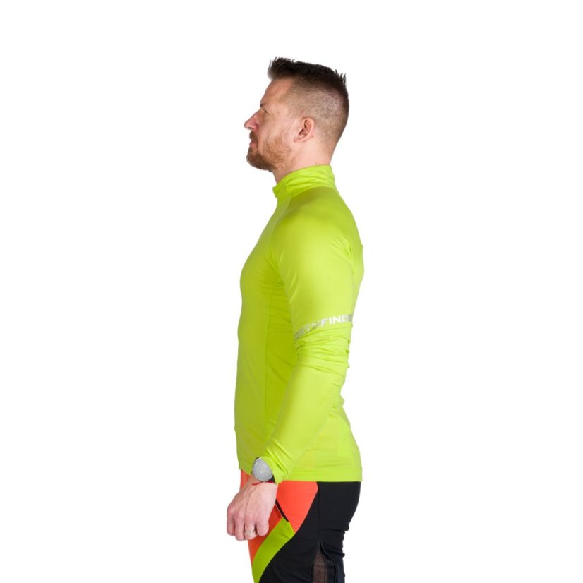 Bukovec I Lime green – mikina na modeli