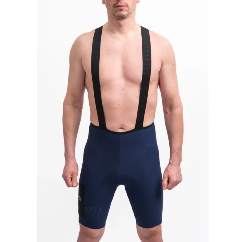 Fresh Trash Men's Signature Bib Shorts Evo - cyklo kraťasy - Farba: True Black, Veľkosť: S