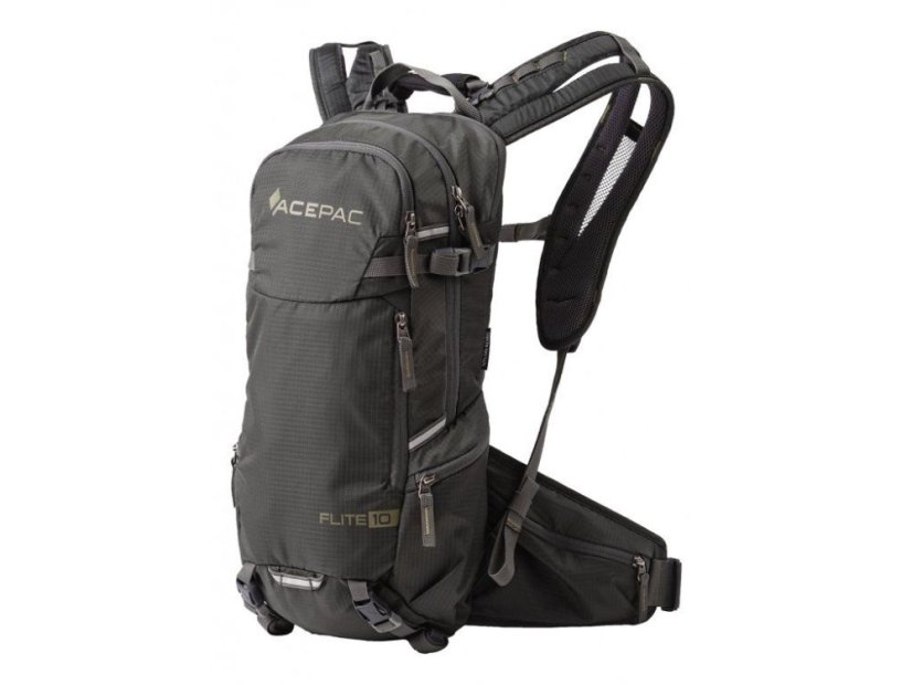 Acepac Flite 10 MKIII – cyklistický batoh sivý